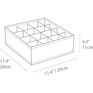 MA60 Cloth <b>Drawer</b> Organiser with 16 Compartments Underwear and Socks <b>Storage</b> Box Fabric <b>Drawer</b> Dividers <b>for</b> Organising Bedroom - Product Image 4