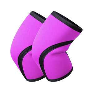 Genouillère de compression en néoprène bleu LAMRON LM-KS-08 pour la course à pied, la musculation, unisexe - Product Image 2