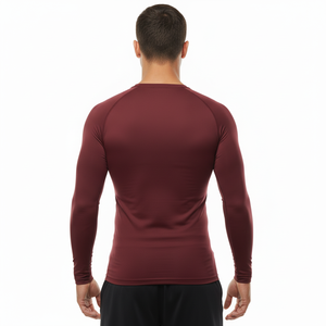 Manufacturer Wholesale Men's Long Sleeve Rash Guard Sportswear Tops for BJJ Premium BJJ Tops for Men <b>compression</b> Baselayer - Product Image 3