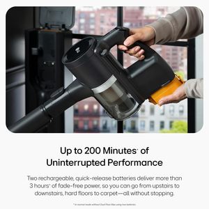 CordZero A949- Aspiradora inalámbrica con base de autovaciado, 200 minutos de autonomía con batería recargable adicional, Power Mop - Product Image 2