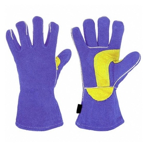 Gants de soudure en cuir de vachette résistant à l'abrasion, résistants à la chaleur et aux étincelles, durables, pour la lutte contre les incendies et la boulangerie - Product Image 5