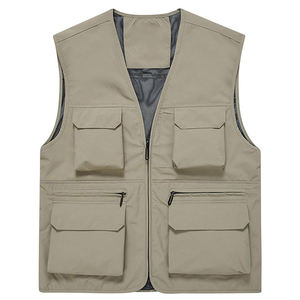 Chaleco de Seguridad Reflectante, Transpirable, Ignífugo, de Secado Rápido, Alta Visibilidad para Hombre, ANSI Clase 2, Impermeable, con LED Intermitente, de Poliéster - Product Image 2
