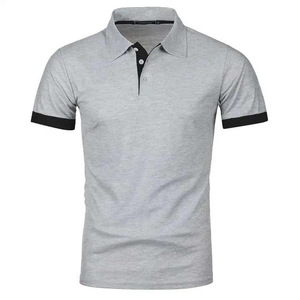 Camisetas Polo Transpirables para Hombre, 100% Algodón, Tejido Sólido, Ropa Deportiva con Bolsillos, Camisetas Polo de Verano para Uso Casual - Product Image 6