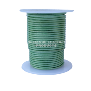 Tira de cuero de color metálico personalizada al por mayor, cordón flexible duradero, abalorios, cadena, accesorios de joyería, componentes - Product Image 6