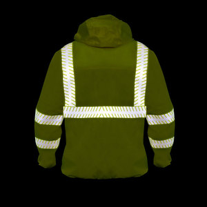 Chaqueta de Trabajo de Alta Visibilidad para Hombre, Reflectante, de Invierno, Precio Económico al por Mayor - Product Image 2