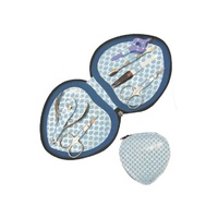 Kit de manucure professionnel complet de 11 pièces, certifié CE ISO, instruments en acier inoxydable durables, logo couleur personnalisé, Life Care