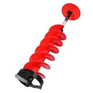 Trapano Elettrico Senza Fili per Pesca sul Ghiaccio, Diametro 8 Pollici, Lunghezza 41 Pollici, Punta in Nylon, Asta di Prolunga 13,4 Pollici e Adattatore per Trapano - Product Image 4