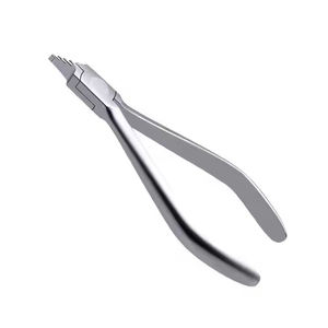 Pince manuelle professionnelle pour la formation de boucles Nance, outil de pliage de fil orthodontique, acier inoxydable allemand, classe I, argent, certifié CE - Product Image 5