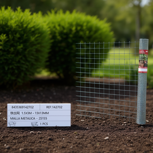 Grillage métallique en acier 1,5x3m - 13x13mm - 26155 Catégorie de produit - Product Image 3