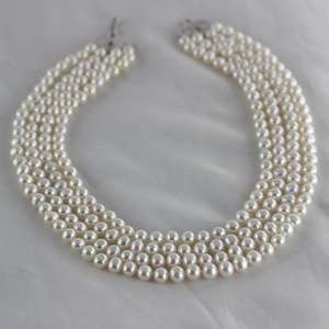 Colliers de perles de haute qualité à quatre rangs pour les mariages et les spectacles sur scène, accessoires Hanfu - Product Image 2