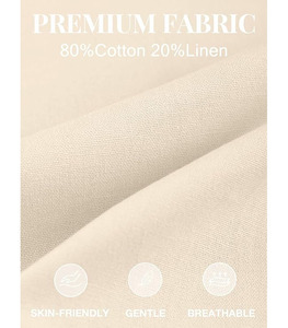 กางเกงขาสั้นลำลองผู้ชายสำหรับฤดูร้อน ผ้าเทอร์รี่ แห้งเร็ว กันยับ ปักลายชายผ่า เอวยางยืดสูง ระบายอากาศได้ดี ทรงหลวม - Product Image 4