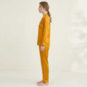 Elegante Conjunto de Ropa de Salón de Satén Floral de Secado Rápido, Ligero y de Corte Relajado, con Cintura Elástica, para Uso Diario y Nocturno - Product Image 2