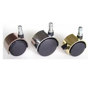 High Quality Nylon/PU <b>Wheel</b> <b>Caster</b> with Plain Bearing 25-45kg Load Capacity Competitive Price for Furniture - Product Image 1