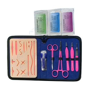 Kit de entrenamiento para estudiantes de medicina, práctica quirúrgica, suturas, suministros de enseñanza, Kit de estudiante médico, Kit de disección, anatomía - Product Image 1