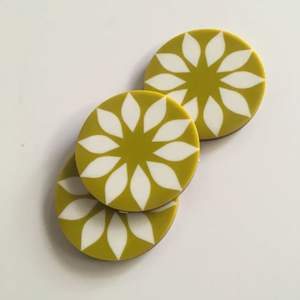 Handmade Design Resin Inlay Coaster Set MDF Coaster Resin Coaster MDF Resin Inlay Coaster Place Mats at very low factory Price - Product Image 6