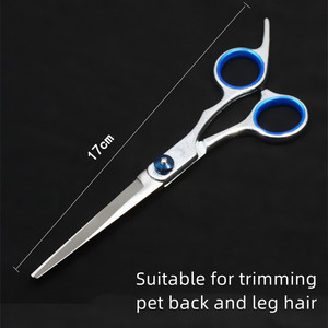 Paquete de 6 Cortapelos para Perros, Cortapelos para Mascotas de Alta Calidad, Tijeras de Acero Inoxidable de 6 Pulgadas para Peluquería Canina - Product Image 1