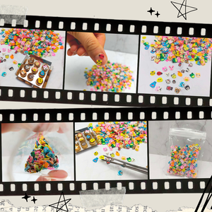 Mini <b>Polymer</b> Clay Animal Slices for Dollhouse Miniature DIY Craft Nail Art Accessories for ages 14 and up - Product Image 6