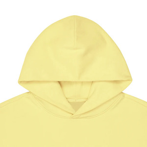 Sudadera con capucha amarillo pastel. Nombres alternativos: * Sudadera con capucha amarillo limón * Sudadera con capucha amarillo suave estilo streetwear * Sudadera con capucha de forro polar premium - Product Image 2