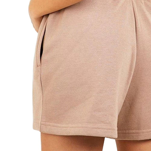Shorts tricotés taille mi-haute pour femme, couleur unie, coupe ample, décontractés avec poches, respirants, anti-transpiration, collection 2026 – Grande Vente - Product Image 3
