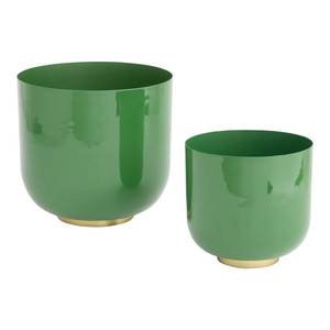 Jarrón de Metal dorado para flores secas, macetas - Product Image 5