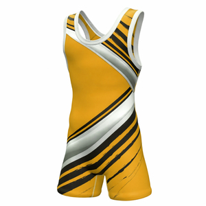 Combinaison de lutte réversible en polyester épais pour homme, personnalisable, imprimée, vêtements de sport, uniforme de lutte en gros - Product Image 5