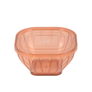 Récipient alimentaire carré en plastique pratique et durable avec couvercle conception empilable pour stocker les fruits repas collations restes - Product Image 2