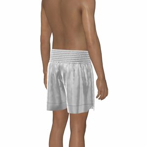 Muay Thai short premium quality satin fabric custom design breathable lightweight gym training short <b>elastic</b> waistband men women - Product Image 5