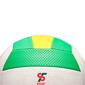 Ballon de volley-ball athlétique haut de gamme pour entraînement professionnel en club, surface douce au toucher avec valve d'air améliorée pour une pression constante - Product Image 4