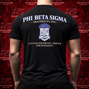 T-shirts de fraternité personnalisés en coton 100% de haute qualité en gros pour les clubs universitaires et Sigma Beta Phi - Product Image 3