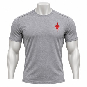 T-shirt homme à manches courtes en tissu de coton léger, conçu pour un confort décontracté et une mode décontractée moderne au quotidien. - Product Image 1