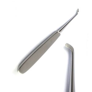Elevadores dentales Warwick James de acero inoxidable premium para cirugía oral y luxación dental, con certificación CE - Product Image 4
