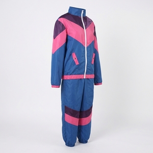 Traje cortavientos al por mayor para hombre y mujer, nueva moda, chaqueta y pantalón impermeables de color liso, chándal cortavientos para mujer - Product Image 4