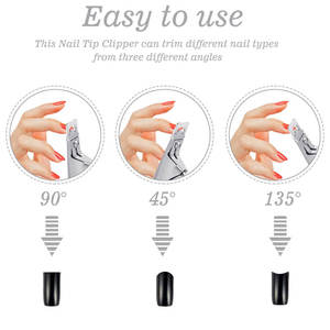 กรรไกรตัดเล็บสแตนเลสโค้งทนทานพร้อมใบมีดคมสำหรับเล็บมือและเล็บเท้า-เครื่องมือมืออาชีพที่ใช้งานได้ยาวนาน - Product Image 3