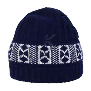 <b>Beanie</b> <b>Hat</b> Everyday Outdoor Comfort High Quality Unisex 100% Acrylic Common Jacquard Flexible Cold Weather Daily Activities - Product Image 2