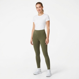 Leggings de sport taille haute personnalisés avec poches, pantalons de yoga athlétiques pour la gym et le fitness, fournisseur en gros - Product Image 2