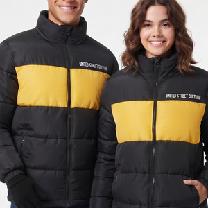 Custom Winter Puffer Bubble Jacket <b>Men</b> <b>Warm</b> Up Quilted Down Puffer <b>Coat</b> Unisex High Quality Winter Puffer <b>Coat</b> <b>Men's</b> - Product Image 3