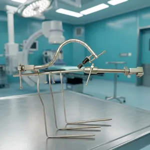 Scope Holder with Nathanson Liver Retractor Manual High Quality Reusable Surgical Instrument Set - Product Image 5