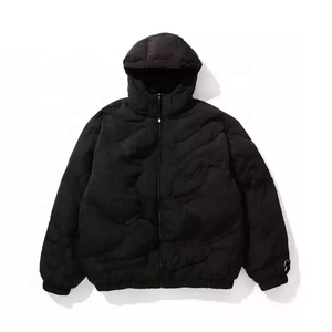 Veste matelassée en nylon pour homme, veste matelassée en coton pour homme, veste matelassée urbaine pour homme pour les marques de streetwear personnalisées - Product Image 1