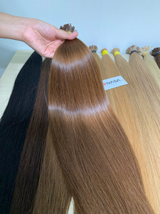 ผมแท้เวียดนามสีน้ำตาลขายดีที่สุด 100% เส้นผมตรงธรรมชาติ จัดเรียงเกล็ดผม - Product Image 2