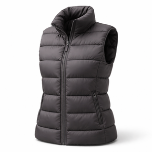 Chaleco Acolchado al por Mayor para Mujer con Diseños Personalizados - Proveedor OEM Directo de Fábrica - Product Image 3