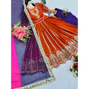 Vestido de Noche de Diseñador con Bordado de Lentejuelas - Product Image 3