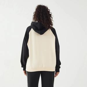 Muestra Gratuita Disponible, Sudadera con Capucha Corta de Invierno para Mujer, Corte Holgado, Cierre Completo, 100% Algodón, 2025 - Product Image 4