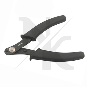 Alicates Cortadores para Manualidades y Joyería, Herramientas de Corte de Alambre, Cortador de Alambre de Memoria, Tamaño Ligero de 130 mm con Resorte y Mangos de Plástico - Product Image 6