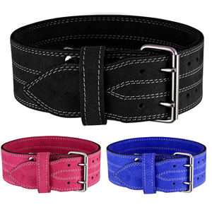 Cinturón de levantamiento de pesas, cinturón de soporte duradero para gimnasio con diseño de hebilla segura para levantamiento de pesas, entrenamiento de fuerza y estabilidad del núcleo - Product Image 6