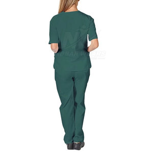 Ensemble de blouses d'infirmière pour femmes, tissu extensible doux, vêtements de travail médicaux pour hôpital, clinique, laboratoire et personnel de santé - Product Image 3