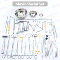 Ensemble d'instruments de traumatologie orale et maxillo-faciale de qualité médicale approuvé CE ISO DAVICON ENTERPRISES, outils de chirurgie orthognathique réutilisables
