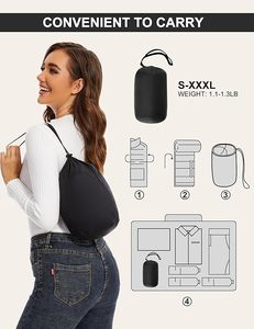Women's Lightweight Packable Hooded <b>Winter</b> <b>Quilted</b> Puffer Jacket with Detachable Sleeves & Hat Water Resistant Fur Lining - Product Image 5