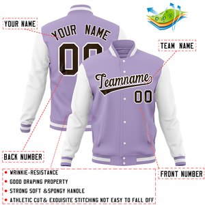 Chaquetas de Béisbol Varsity Bordadas para Hombre, Tallas Grandes, Resistentes al Viento, con Cuello Alto Personalizado, Abrigos de Otoño, Venta al Por Mayor - Product Image 3
