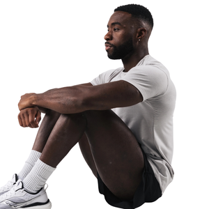 Camiseta Clásica Zero para Hombre, Color Gris Claro, Manga Corta, Cómoda, de Algodón Premium, para Gimnasio, Uso Casual, Venta al Por Mayor - Product Image 2