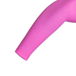 Manchons de compression unisexes personnalisés de couleur unie pour le cyclisme, la gym et la course à pied, ajustement parfait, absorbant la transpiration. - Product Image 6